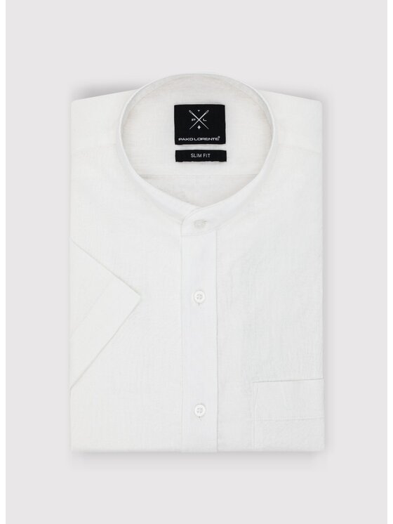 Pako Lorente Pako Lorente Koszula P25SF-1K-011 Biały Slim Fit