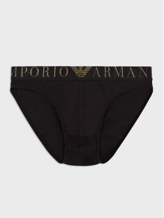 Emporio Armani Underwear Emporio Armani Underwear Slipy 1119602F595 Čierna