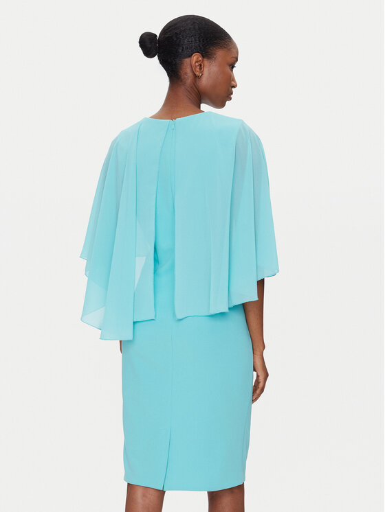 Rinascimento Rinascimento Coctailkleid CFC0123560003 Türkisfarben Regular Fit