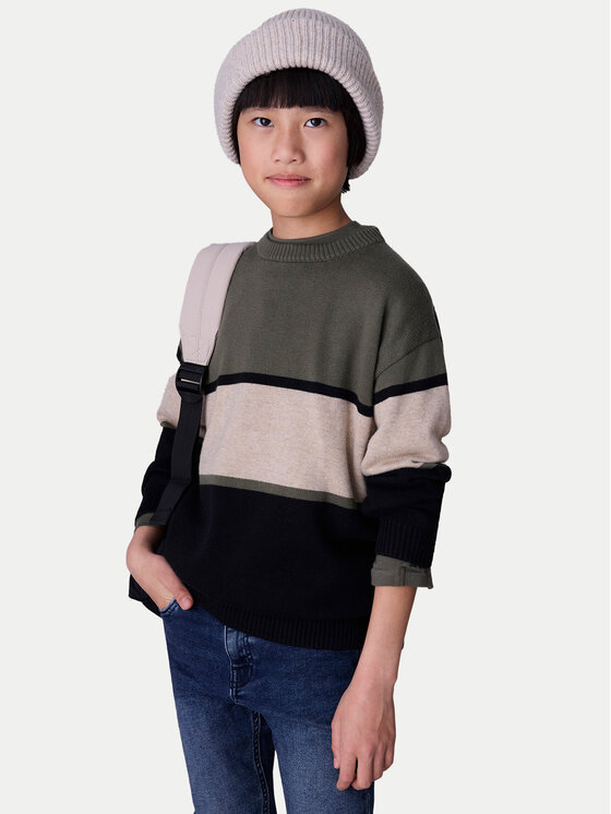 Mayoral Sweter 7303 Khaki Regular Fit