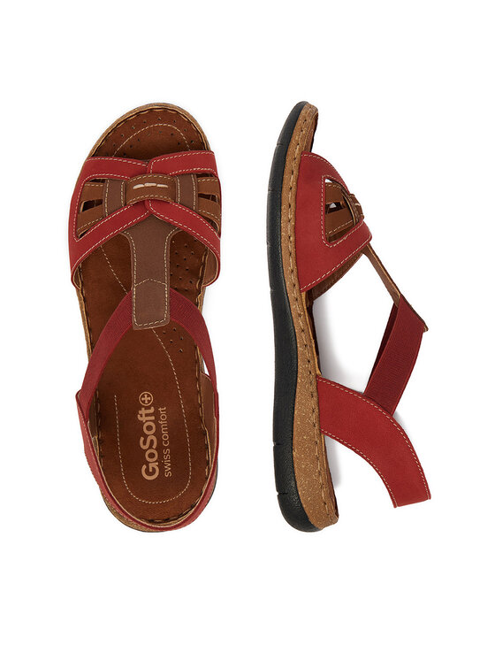 Go Soft Go Soft Sandale CEO-WI23-4773-08 Crvena