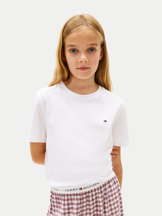 Tommy Hilfiger Set de tricouri UK0UK00073 Colorat Regular Fit