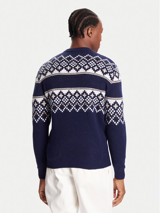 Guess Guess Sweter M5BR61 Z4142 Granatowy Regular Fit