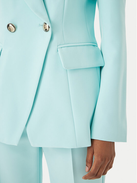 Maryley Maryley Pintsak 26EB139/43AC Türkiissinine Regular Fit