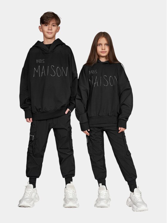 MADE BY SOCIETY MADE BY SOCIETY Kurtka przejściowa CORE - H37515 Czarny Basic Fit