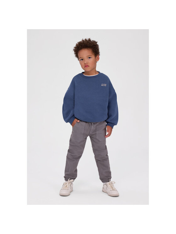 minoti minoti Spodnie materiałowe 33PANT200 Szary Regular Fit