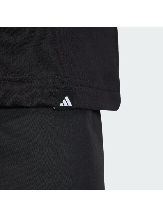 adidas adidas T-Shirt 165126 Czarny Regular Fit