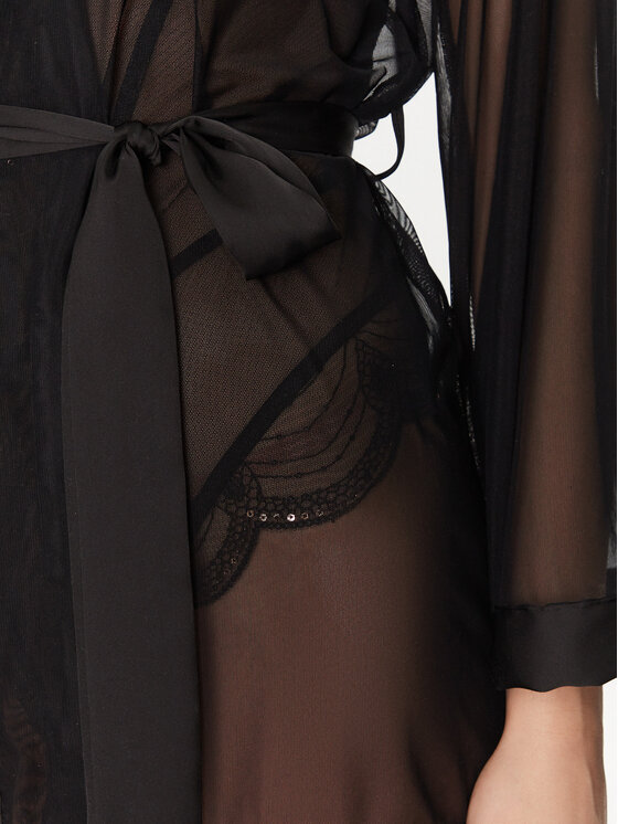 Hunkemöller Hunkemöller Köntös Maxime 301490 Fekete