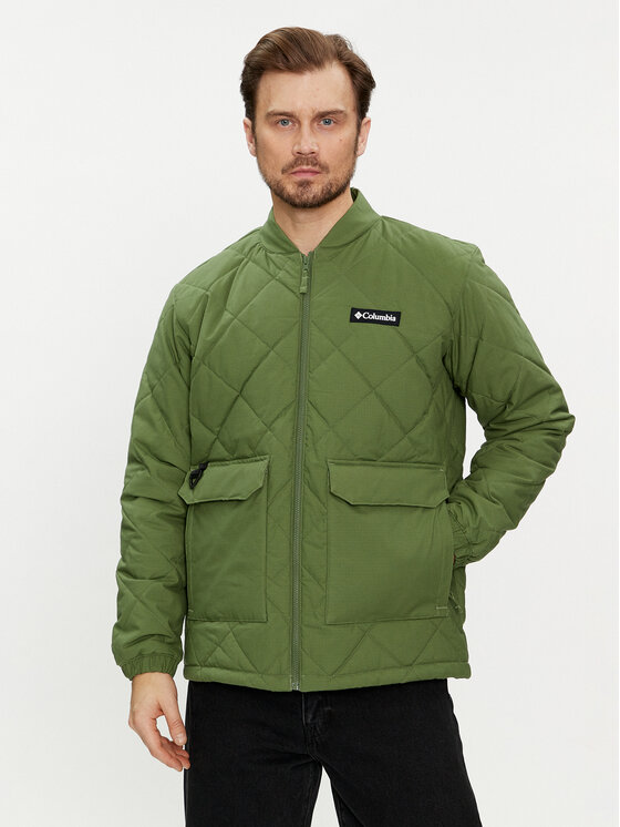 Columbia Columbia Bunda pro přechodné období Rad Padded™ 2071251 Zelená Regular Fit