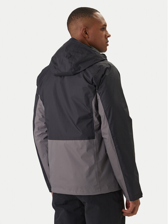 Columbia Columbia Kurtka przeciwdeszczowa Pouring Adventure™ III 2117171 Czarny Regular Fit