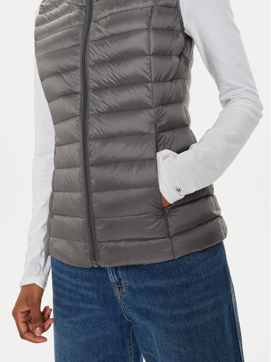 Jott Jott Prsluk Seda P000WDOW04 Siva Slim Fit