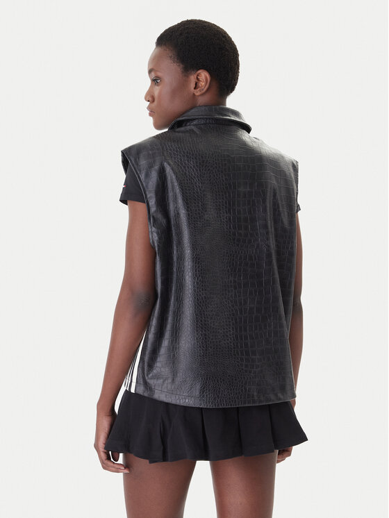 adidas adidas Prsluk Pleather KE5033 Crna Oversize