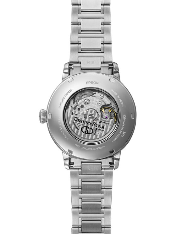 Orient Star Orient Star Zegarek RE-BT0005S00B Srebrny