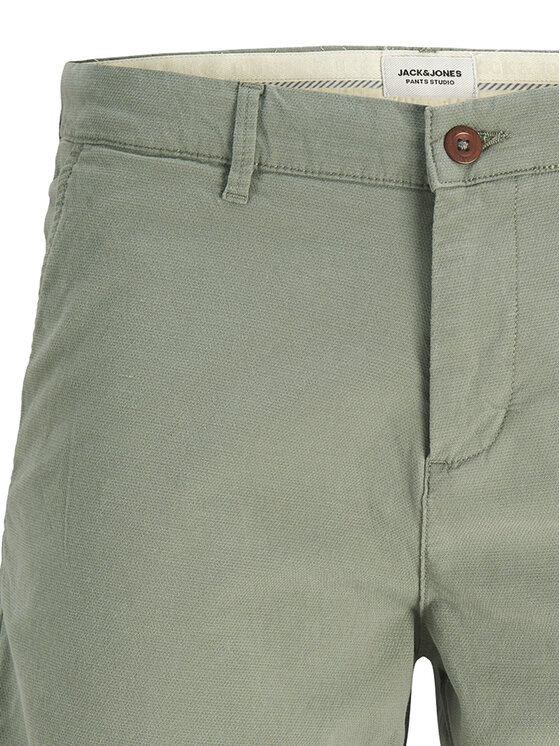 Jack & Jones Jack & Jones Szorty materiałowe Marco 12269494 Zielony Regular Fit