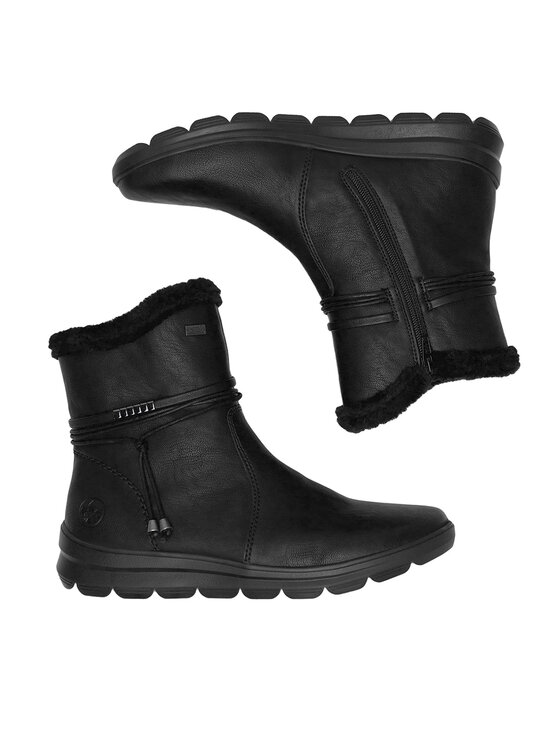 Rieker Rieker Botine Z0070-00 Negru