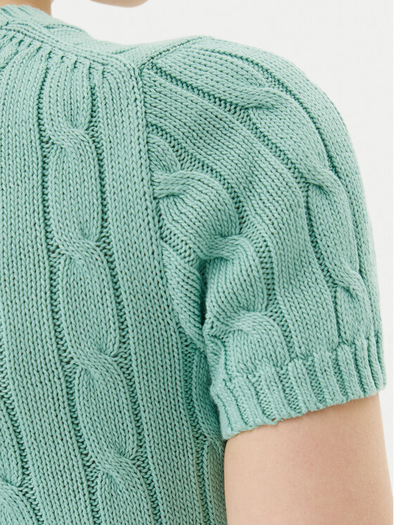 Polo Ralph Lauren Polo Ralph Lauren Sweater 211895379018 Zöld Slim Fit