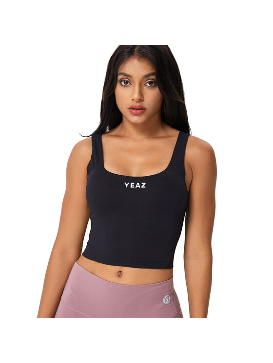 Yeaz Yeaz Top TODAY Czarny Slim Fit