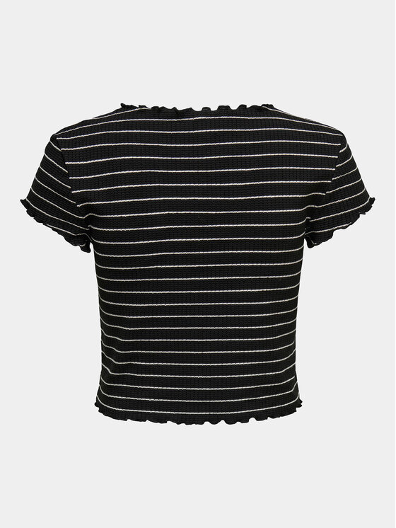 ONLY ONLY T-Shirt Anits 15253651 Czarny Regular Fit