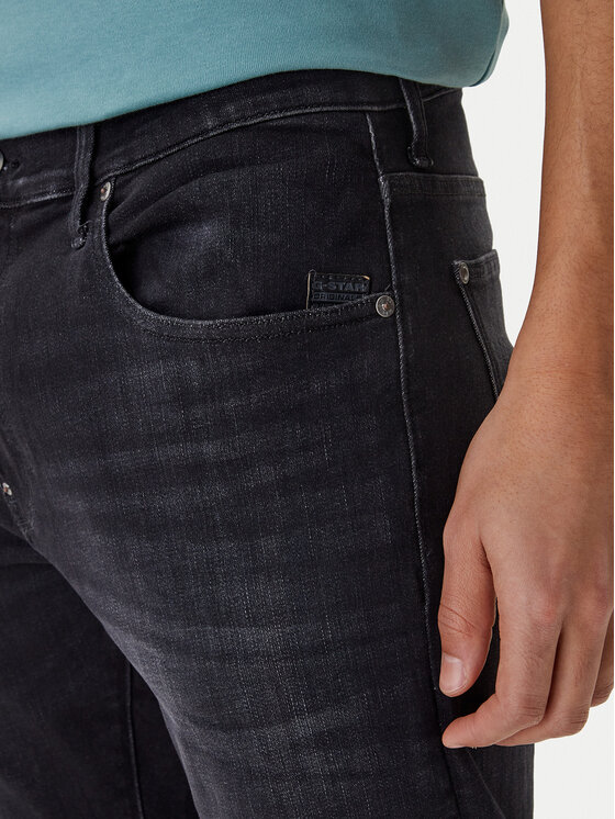 G-Star Raw G-Star Raw Jeansy Revend 51010-A634 Šedá Skinny Fit