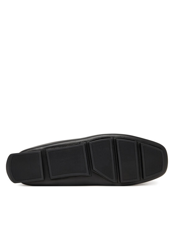 Calvin Klein Calvin Klein Mokasíny Driver Penny Embl Lth HM0HM02085 Čierna