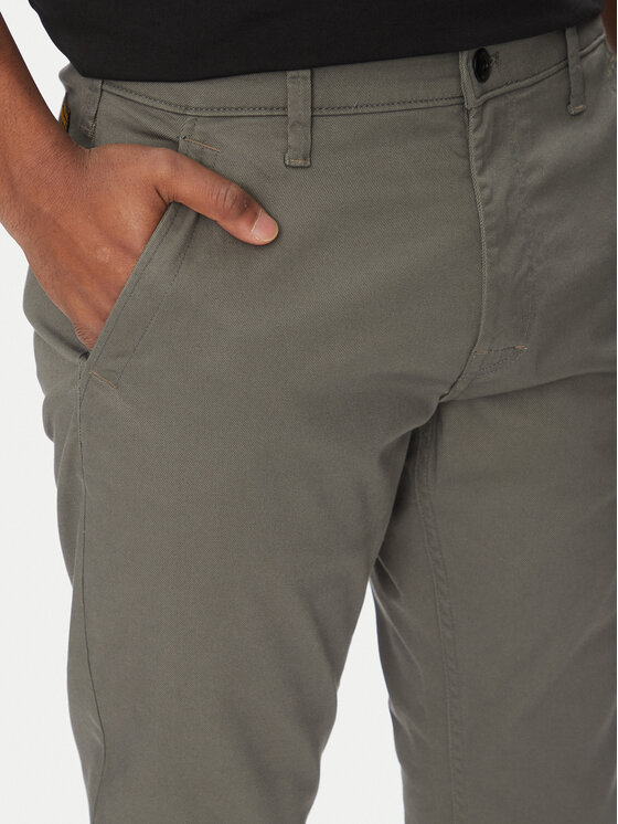 G-Star Raw G-Star Raw Chinosy Chino 3.0 D25179-C105 Szary Skinny Fit