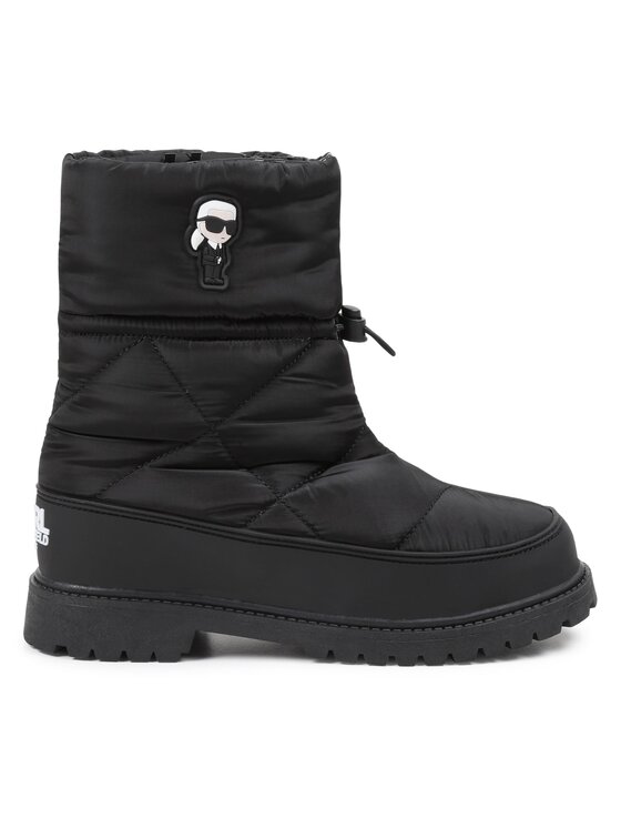 Karl Lagerfeld Kids Čizme Za Snijeg Z19119 S Crna