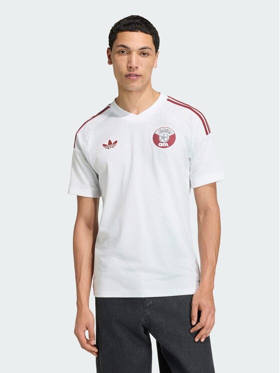 adidas adidas Koszulka techniczna 165845 Biały Slim Fit