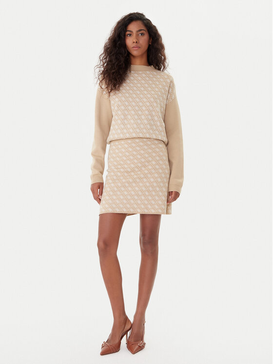 Guess Guess Rolák W5BR23 Z3JD2 Béžová Relaxed Fit