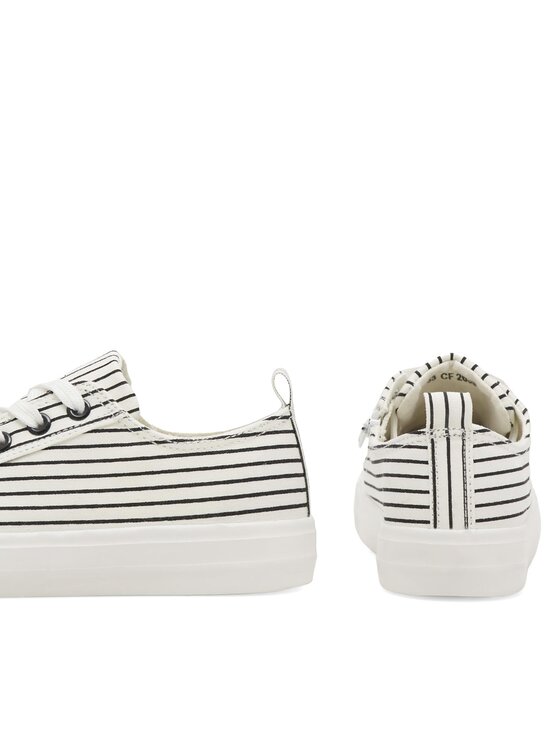 Nelli Blu Nelli Blu Sneakers aus Stoff CF2638-1 Weiß