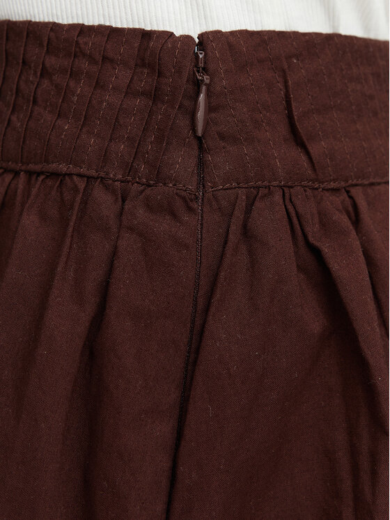 Vero Moda Vero Moda Cпідниця-міні Esther 10355460 Темно-коричневий Regular Fit
