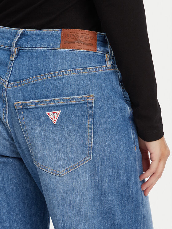 Guess Jeans Guess Jeans Jeansy W5YA0O D0022 Modrá Regular Fit