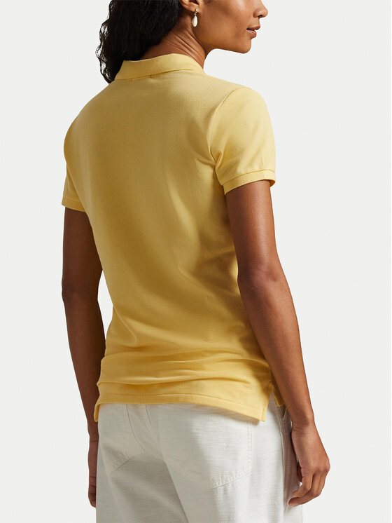 Polo Ralph Lauren Polo Ralph Lauren Polo marškinėliai 211870245030 Geltona Slim Fit