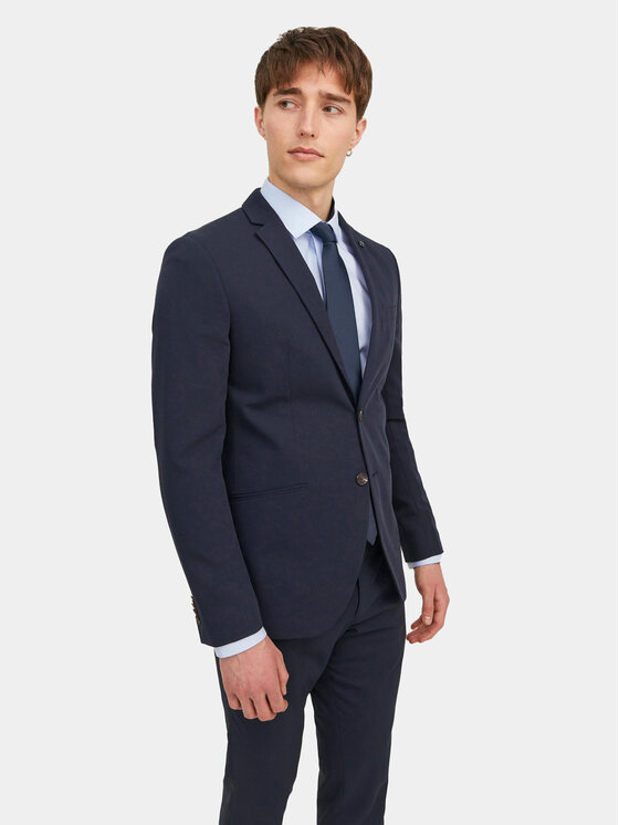 Jack & Jones Jack & Jones Γραβάτα Solid 12230334 Σκούρο μπλε