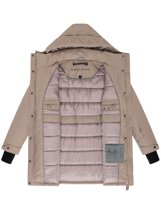 Navahoo Navahoo Kurtka zimowa Frostkuss Szary Regular Fit