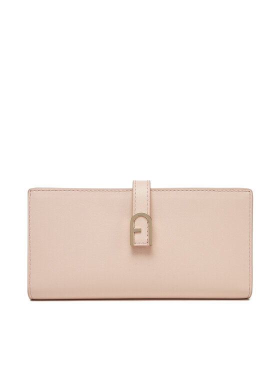 Furla Veľká dámska peňaženka Flow Continental Bifold WP00402 BX2045 0496S Ružová