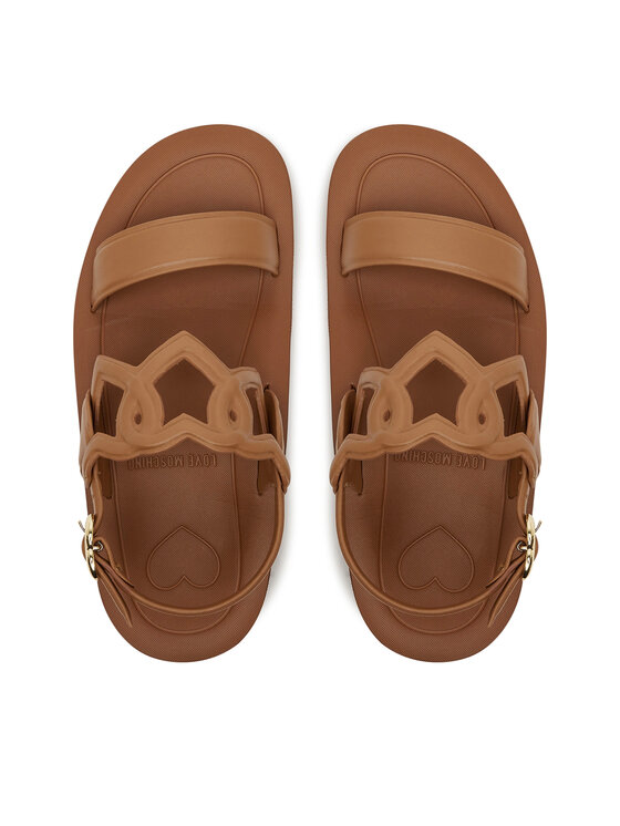 LOVE MOSCHINO LOVE MOSCHINO Sandały JA16054I1MIA0201 Brązowy