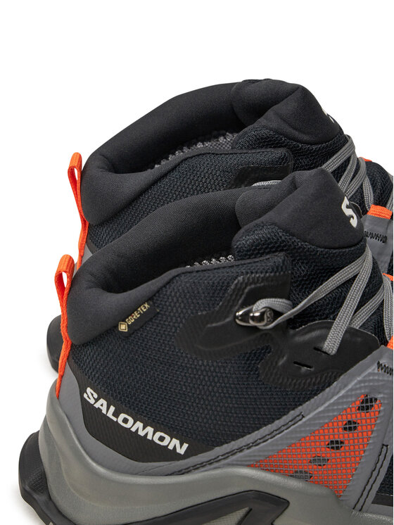 Salomon Salomon Bakancs X Raise Mid Gore-Tex L47458000 Fekete