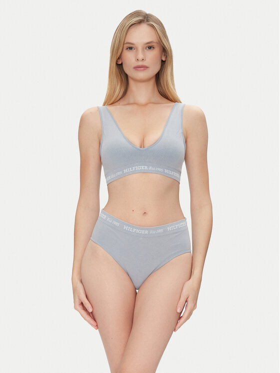 Tommy Hilfiger Tommy Hilfiger Top nedrček UW0UW05726 Modra