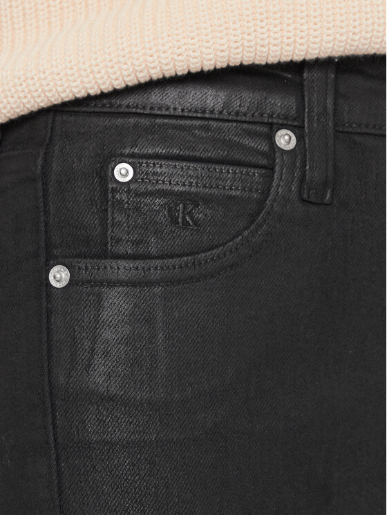 Calvin Klein Jeans Calvin Klein Jeans Traperice J20J222135 Crna Skinny Fit