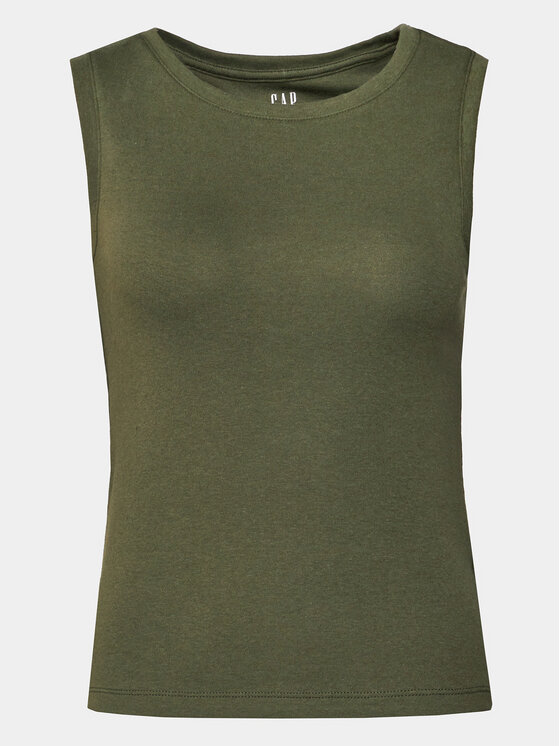 Gap Gap Top 540735-11 Zelena Slim Fit