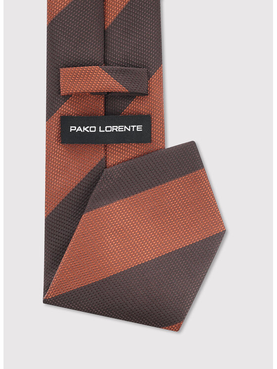 Pako Lorente Pako Lorente Krawat P25WF-KX-020 Brązowy