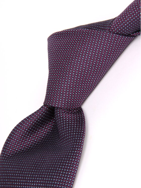 ELSNER ELSNER Γραβάτα JEDWAB ŻAKARD A1010 Μωβ