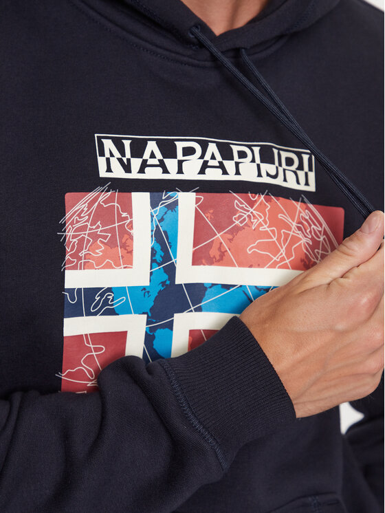 Napapijri Napapijri Pulóver NP0A4HE9 Sötétkék Regular Fit