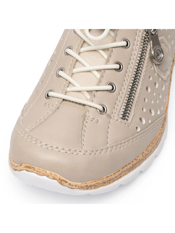 Rieker Rieker Pantofi N42P6-62 Bej