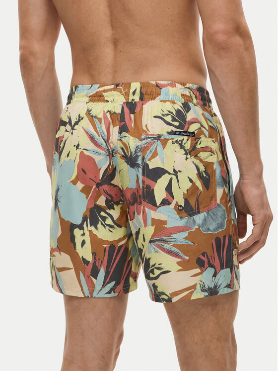 Quiksilver Quiksilver Szorty kąpielowe Everyday Printed Volley 15 EQYJV04219 Kolorowy Regular Fit