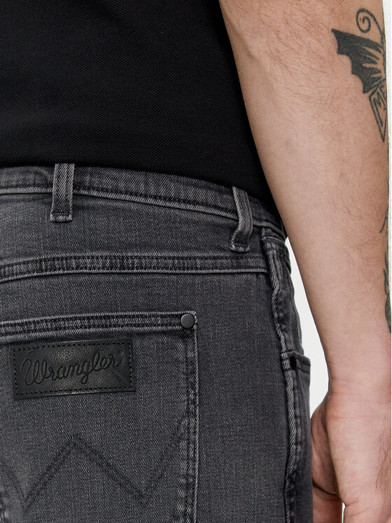 Wrangler Wrangler Jeansy Larston 112330748 Szary Slim Fit