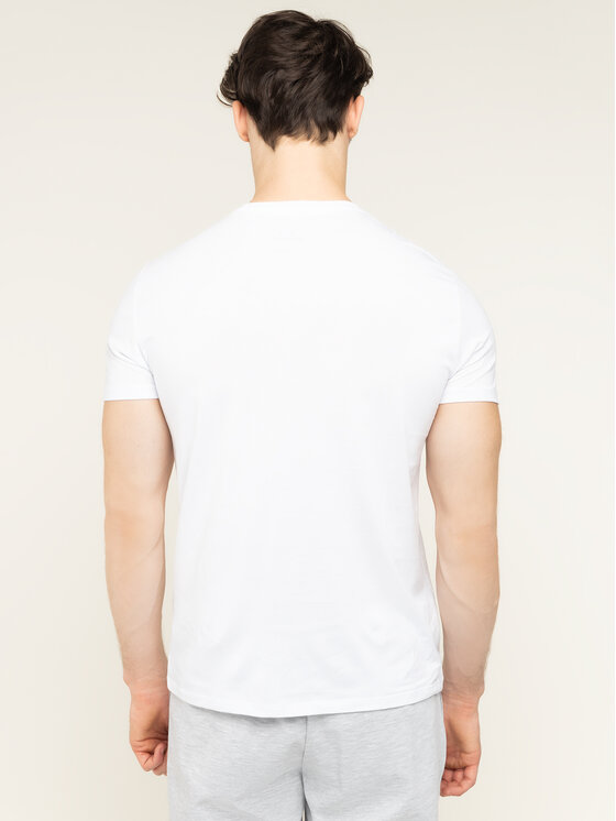 Armani Exchange Armani Exchange Tričko 8NZT74 ZJA5Z 1100 Biela Slim Fit