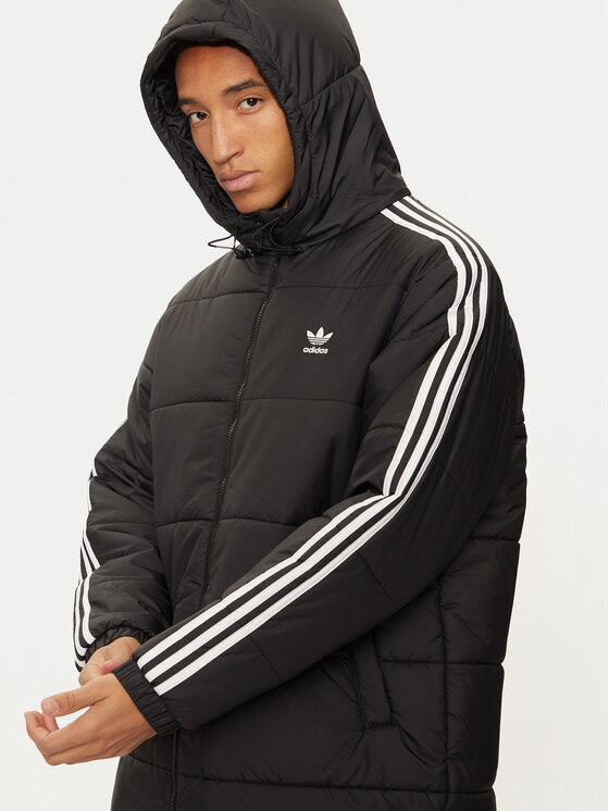 adidas adidas Geacă de iarnă adicolor HZ0684 Negru Loose Fit