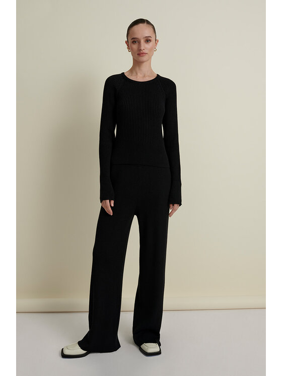 La Mania La Mania Blusa ABOUT Nero Active Fit
