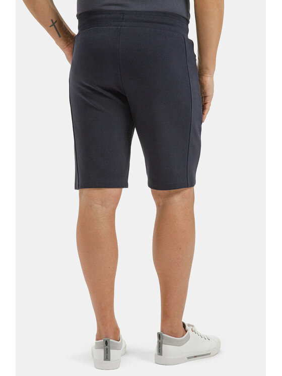 Cross Jeans Cross Jeans Szorty sportowe 49091-310 Granatowy Regular Fit